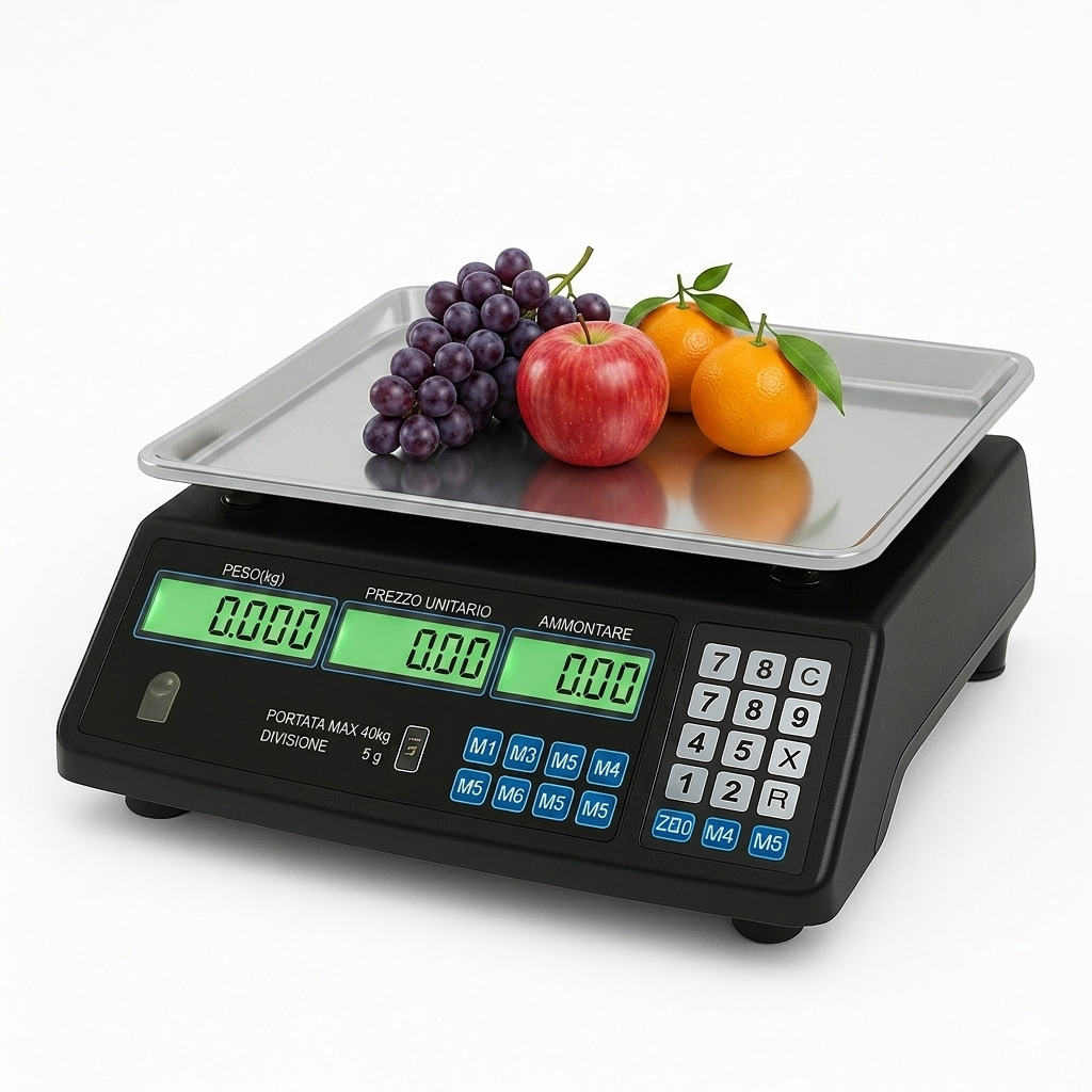 Bilancia Elettronica Digitale 40kg con Display LCD ad Alta Precisione