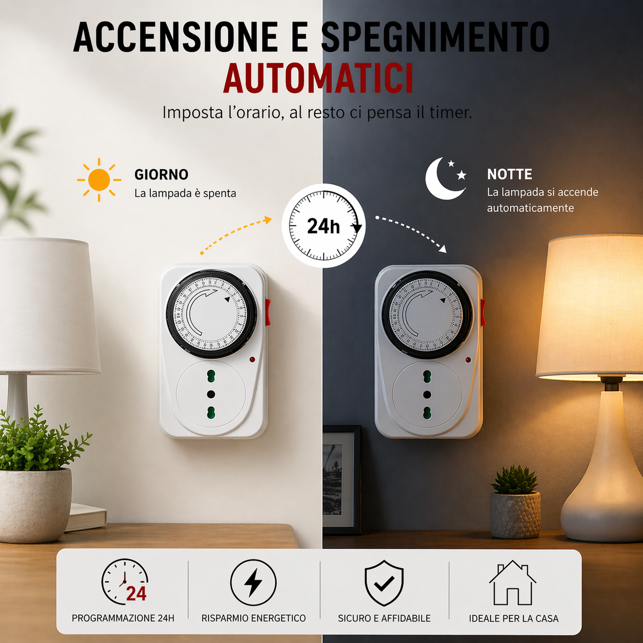 Timer Presa Elettrica