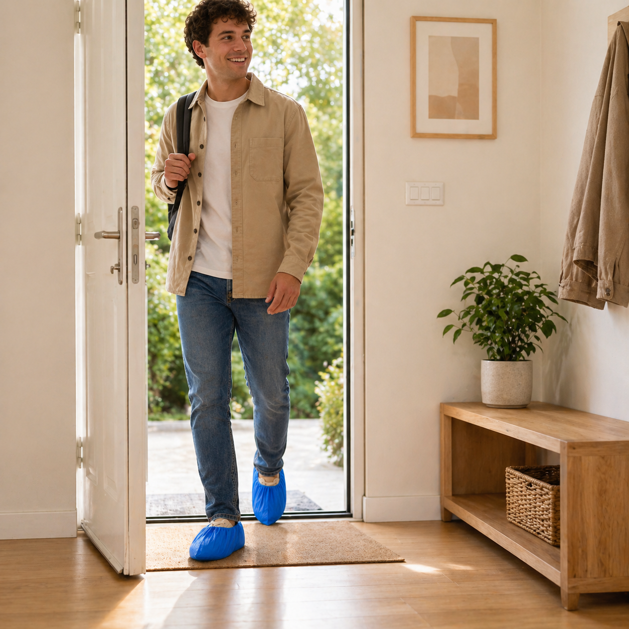 Copriscarpe Blu 100pz