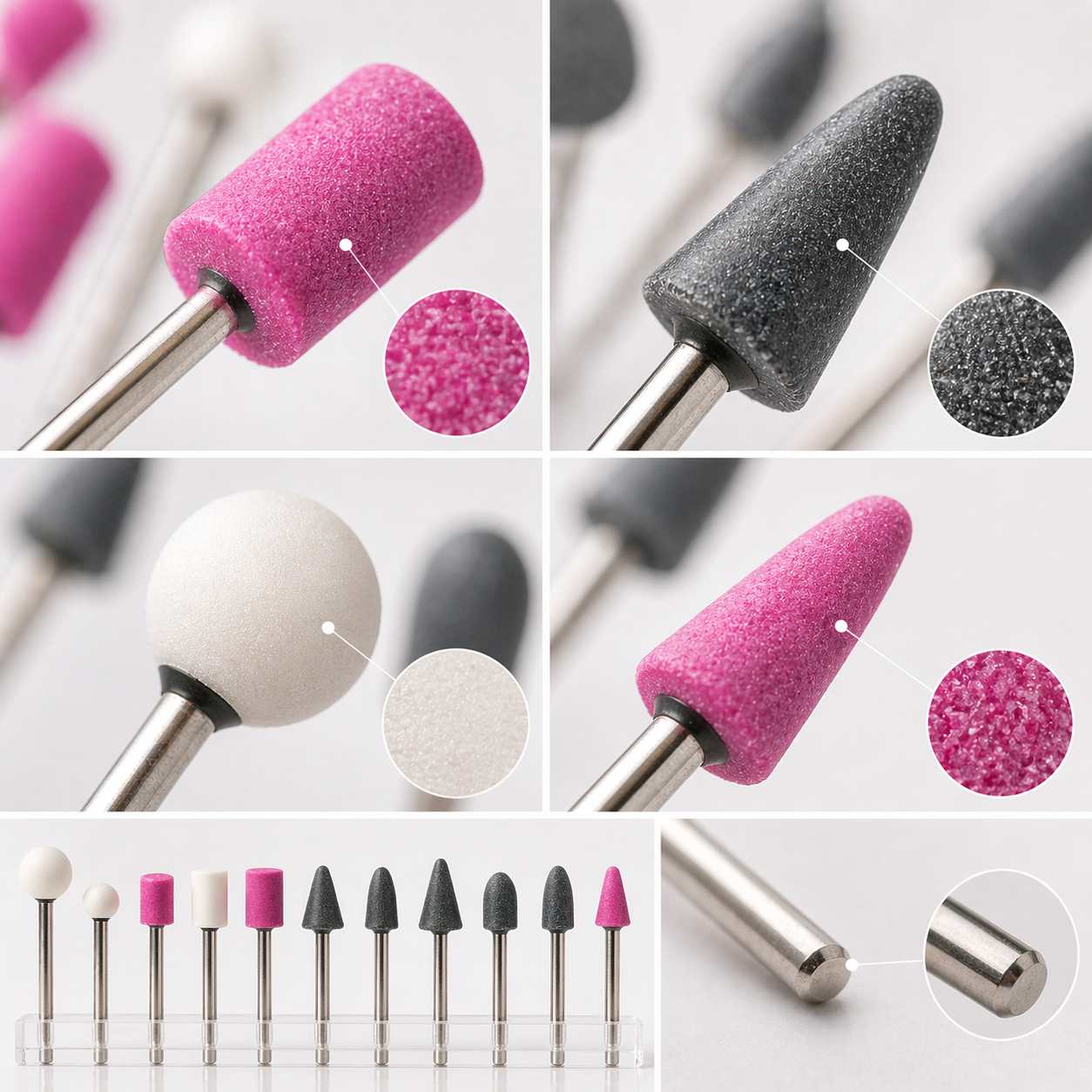 Set di 10 Mole Abrasive