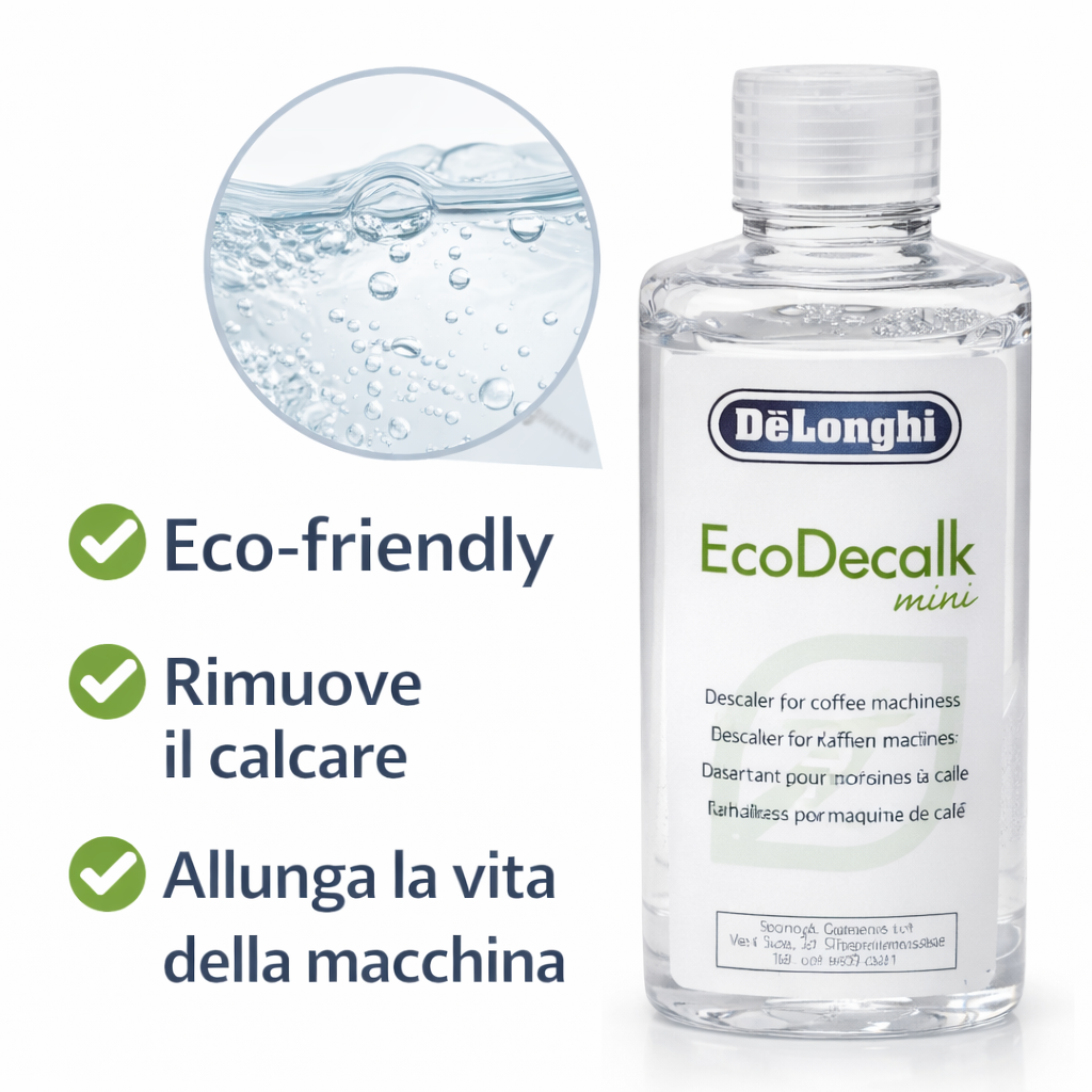 EcoDecalk Mini De Longhi - Decalcificante per Macchine da Caffè