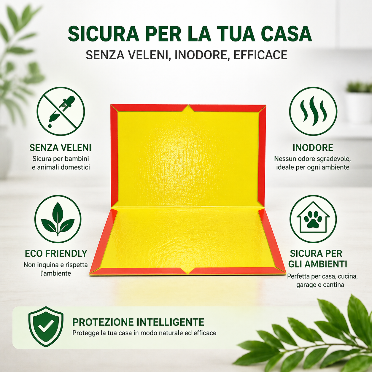 Trappole Adesive per Topi