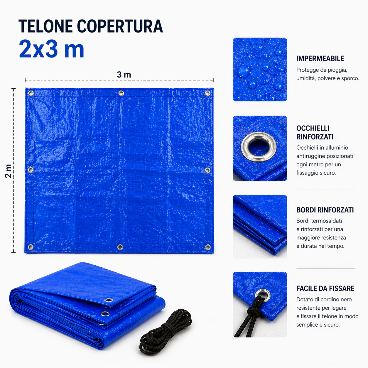 Telone Copertura 2x3 m