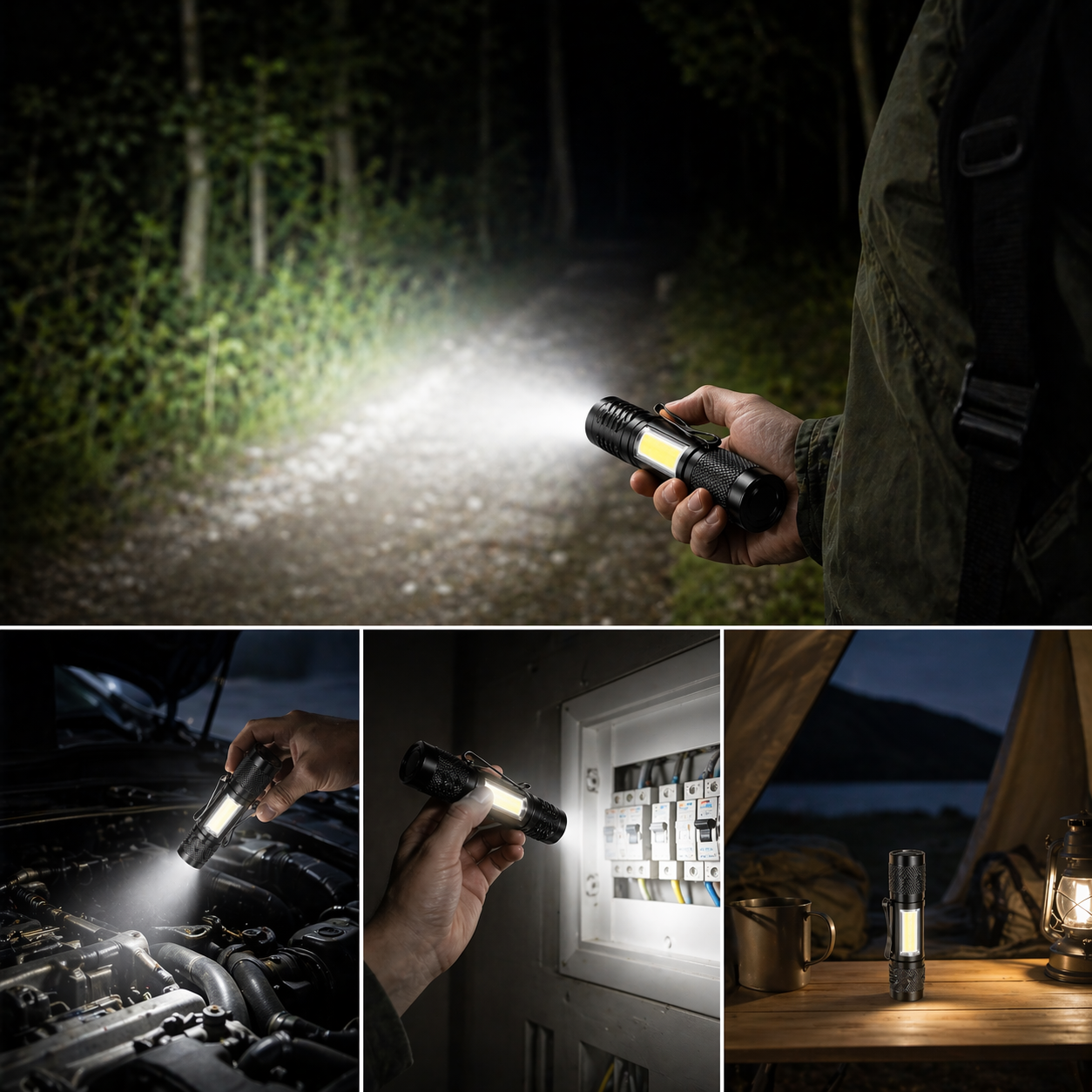 Torcia LED Ricaricabile