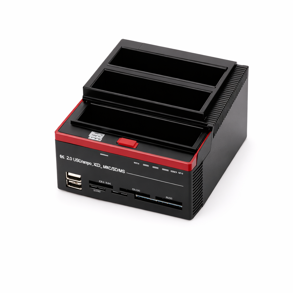 Docking Station Tripla per 3 Hard Disk USB 2.0