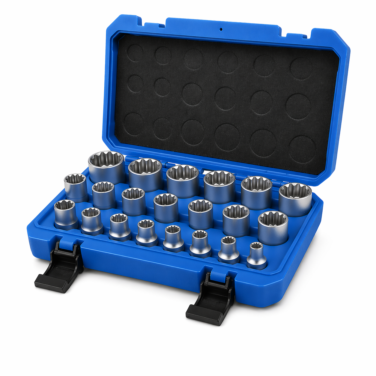 Kit 19 Chiavi a Bussola Torx Millerighe
