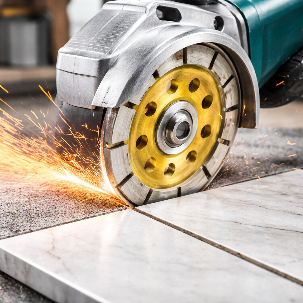 Disco Diamantato per Smerigliatrice con Segmenti di 115 mm