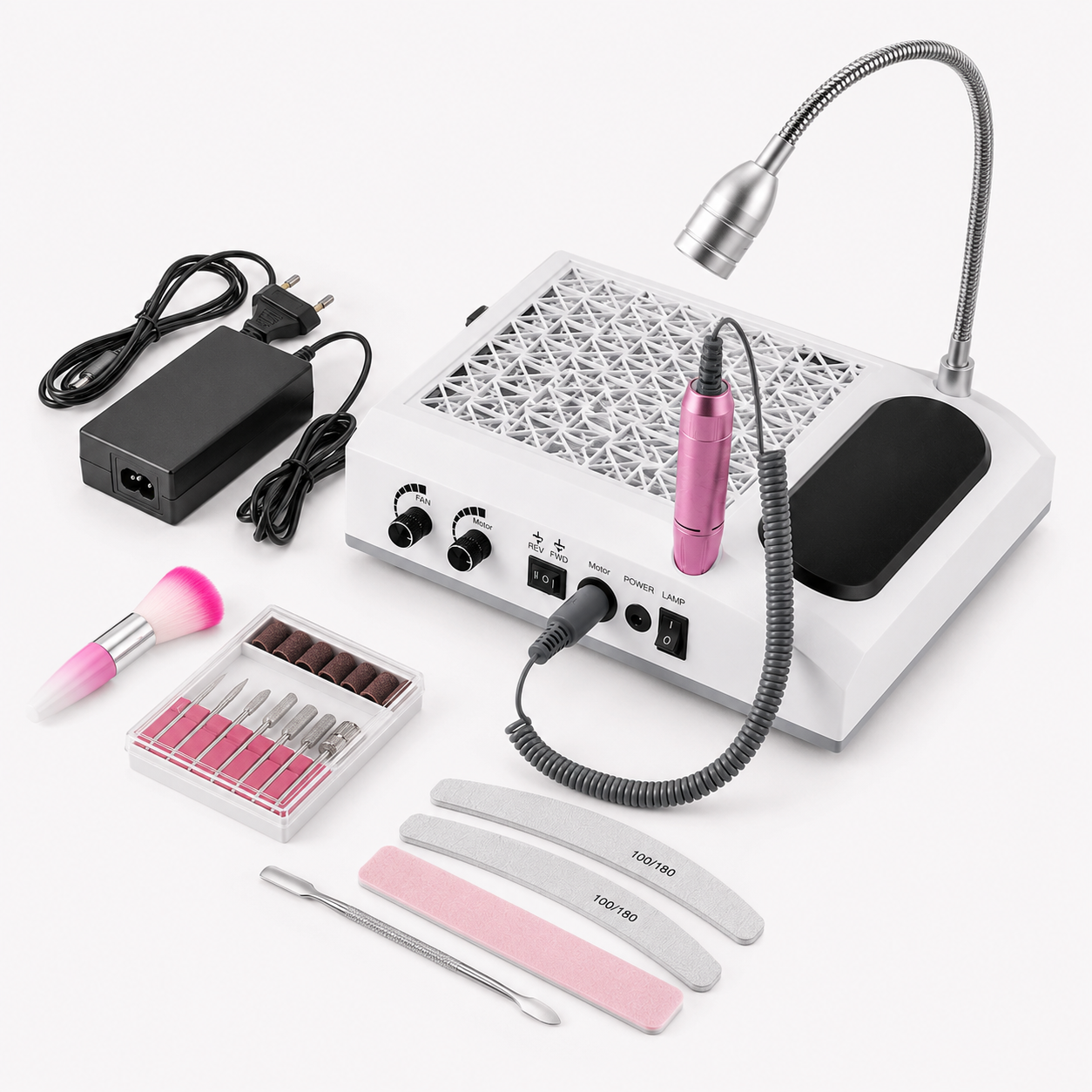 Aspiratore Unghie 4 in 1
