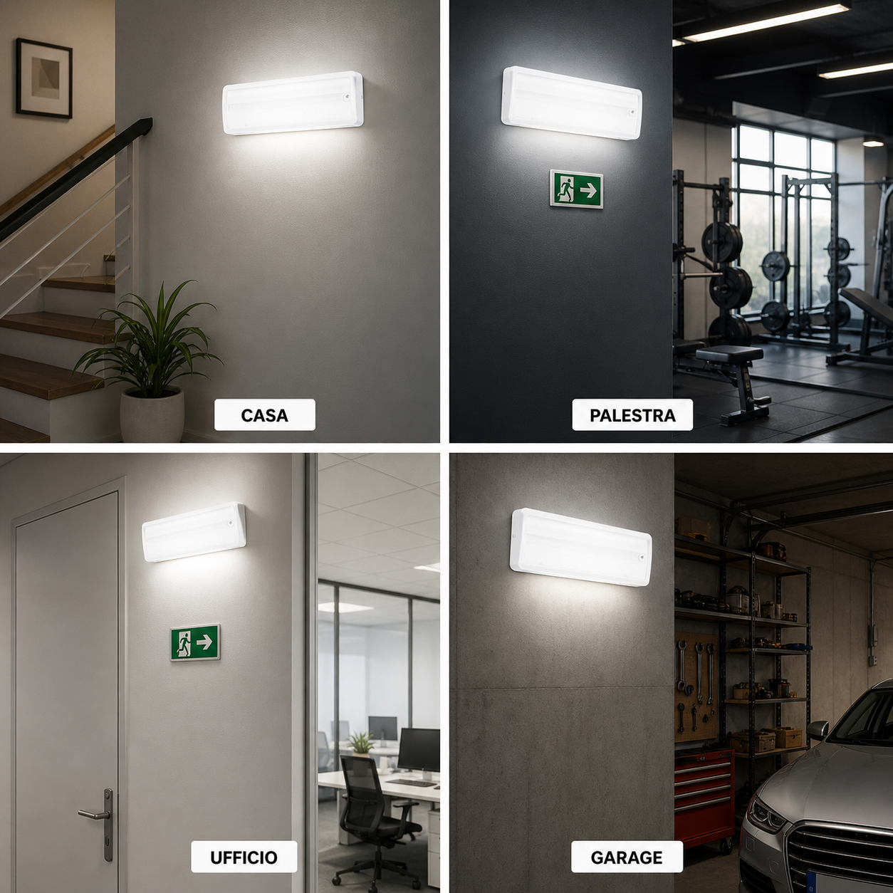 Lampada Emergenza LED 4W