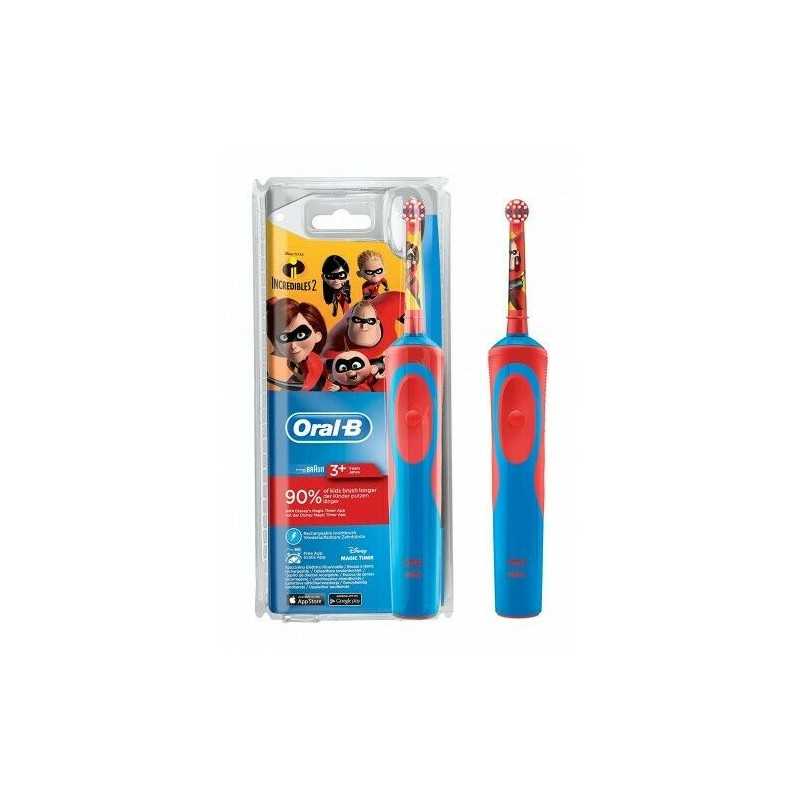 Oral-B Stages Power Gli Incredibili - Spazzolino Elettrico per Bambini