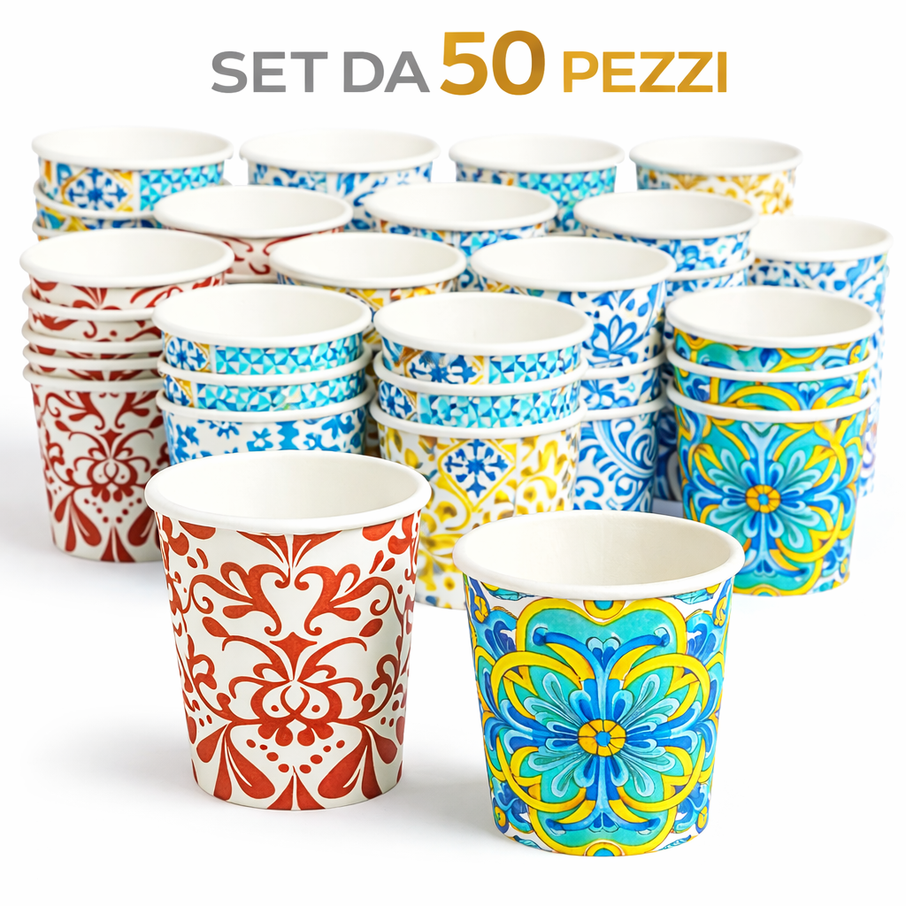 Kit 50 Bicchierini da Caffè