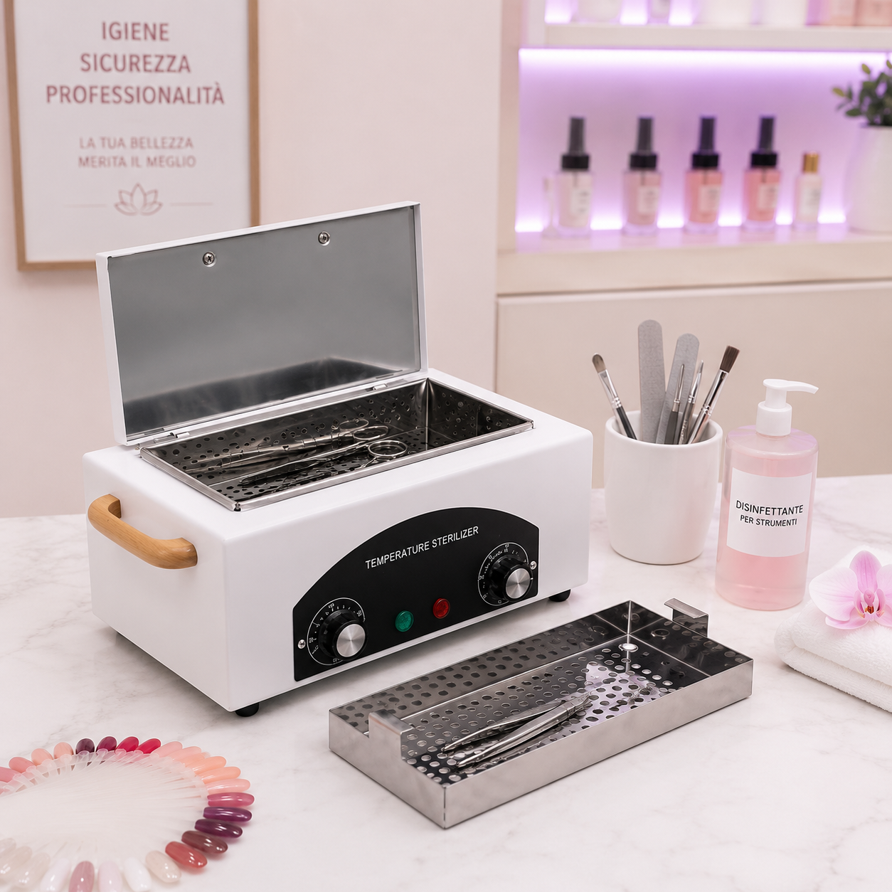 Sterilizzatore UV Professionale per Sanificazione Strumenti Estetici