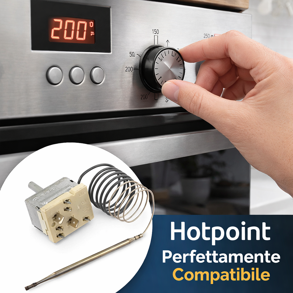 Termostato per Forno Hotpoint 45-250 Gradi