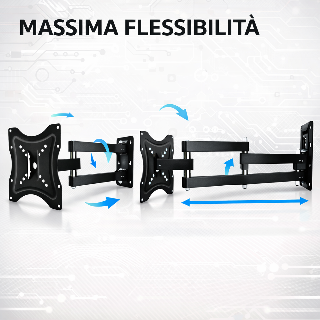 Staffa per TV LCD da 14 a 55 Pollici
