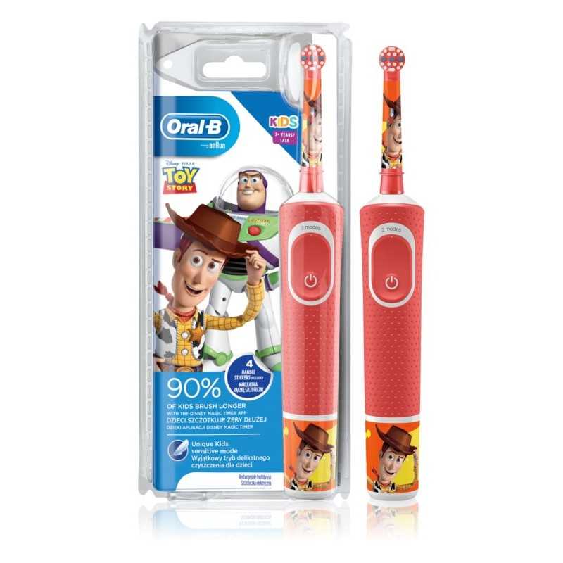 Oral-B D-100 Vitality Kids Toy Story - Spazzolino Elettrico per