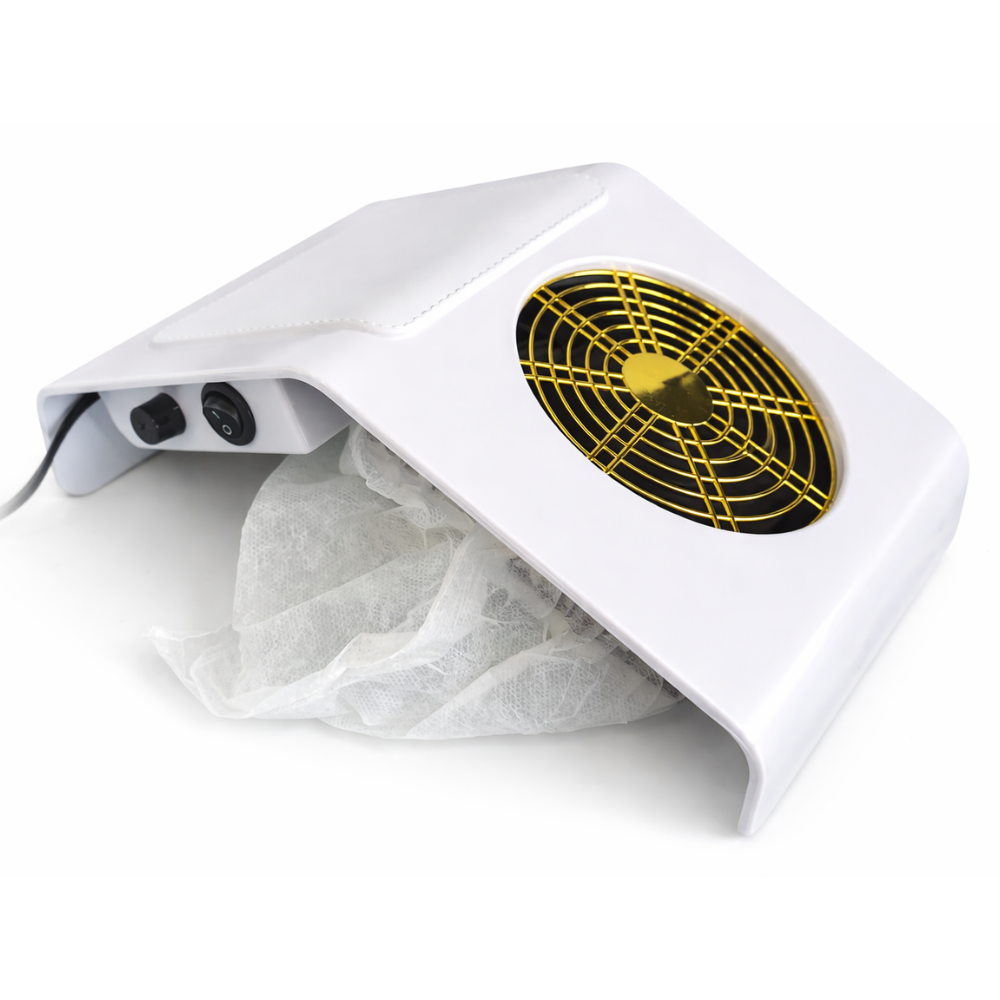 Aspiratore Unghie Bianco con Sacchetto Intercambiabile da 19W