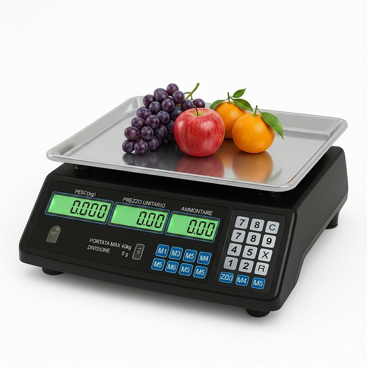 Bilancia Elettronica Digitale 40kg con Display LCD ad Alta Precisione