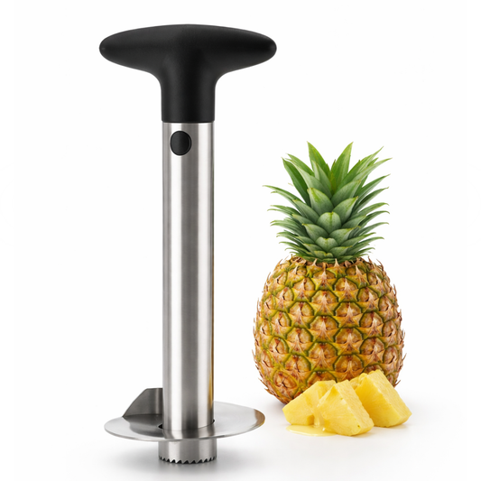 Taglia Ananas in Acciaio Inox con Manico Rimovibile