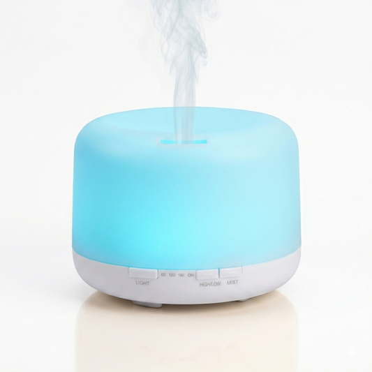 Diffusore Oli Essenziali 500ml con 7 LED e Telecomando