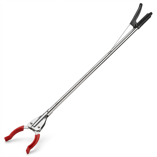 Pinza Raccogli Oggetti 90 cm con Impugnatura Antiscivolo