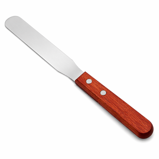 Spatola Stendi Cera Professionale 22 cm con Lama in Acciaio e Manico in Legno