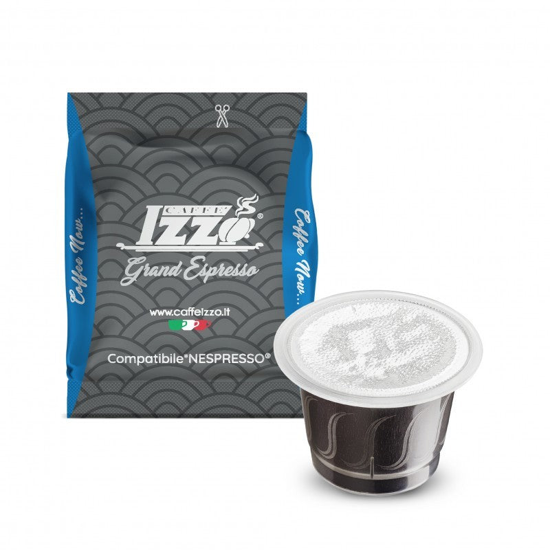 100 Capsule Caffè Miscela Grand Espresso Izzo per Nespresso