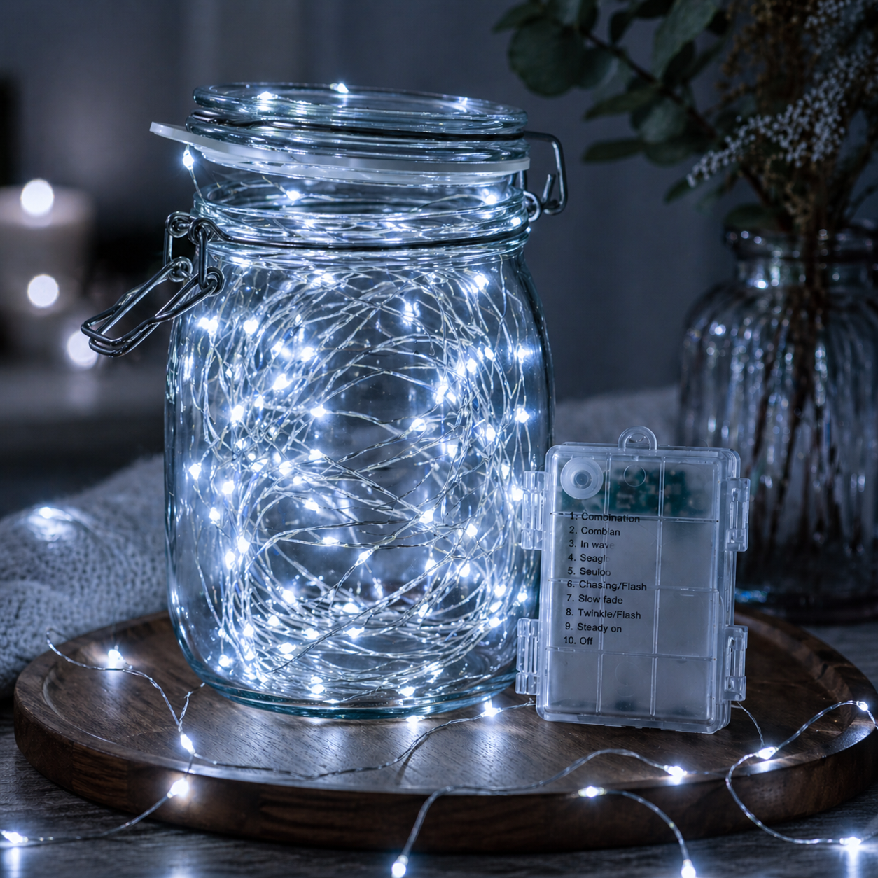 50 Luci LED su Filo Flessibile