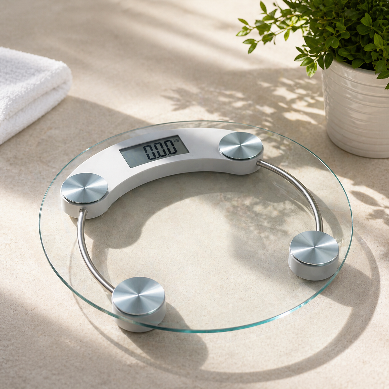 Bilancia Pesapersone Digitale in Vetro 180KG