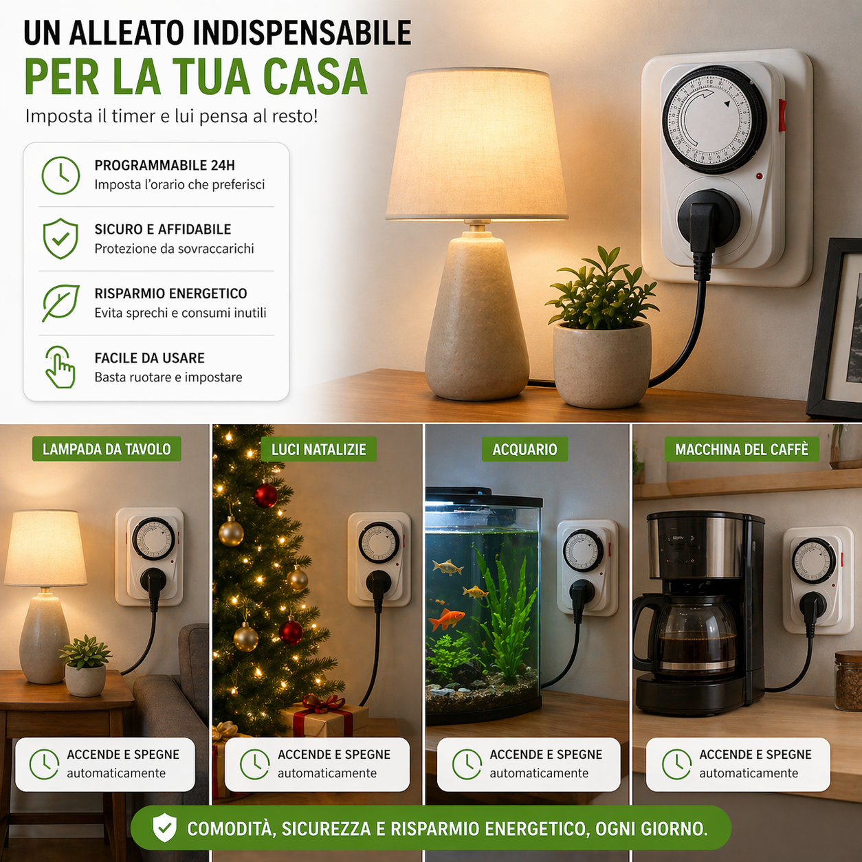 Timer Presa Elettrica