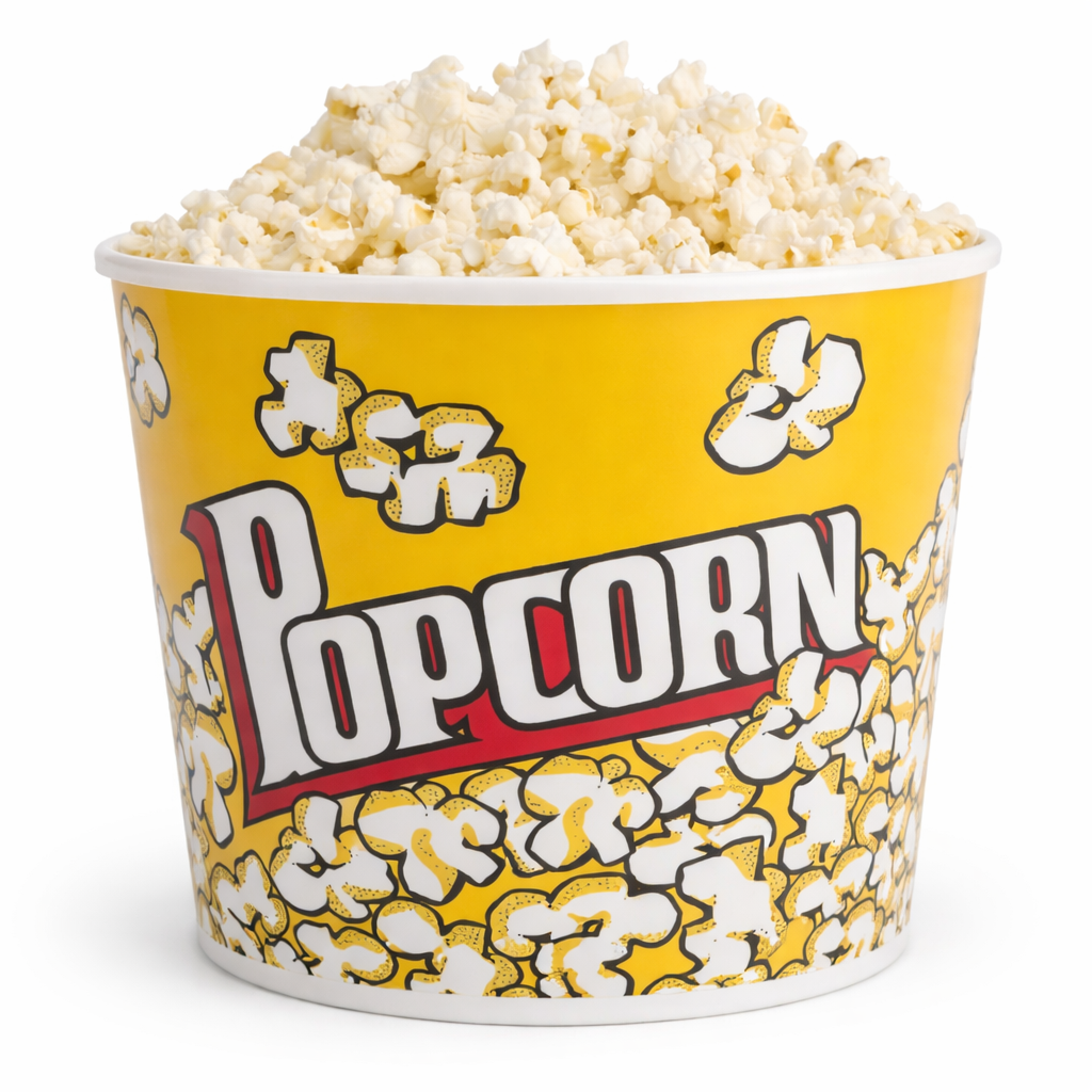 Secchiello Pop corn 16x12 cm