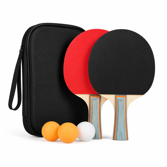 Set Racchette Ping Pong con 3 Palline