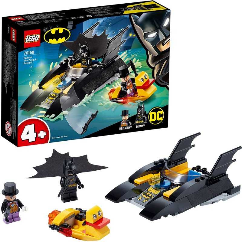LEGO Super Heroes DC Batman 76158 - All’inseguimento del Pinguino con la Bat-barca