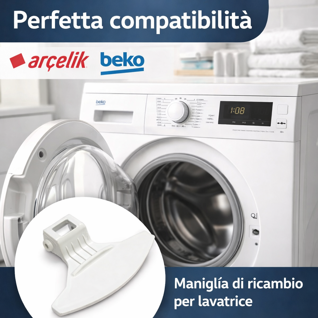 Maniglia per Oblò della Lavatrice Arcelik Beko