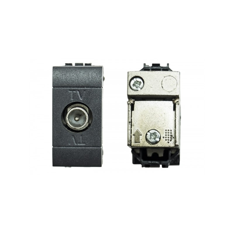 Modulo Connettore Maschio per Presa Antenna TV C1114