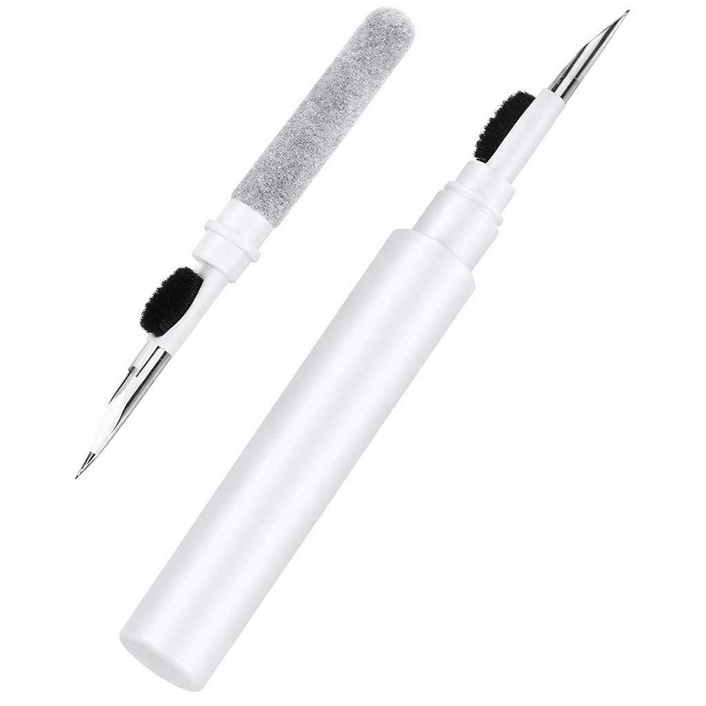 Penna per Pulizia Completa di Auricolari Bluetooth e Cellulare 3 in 1