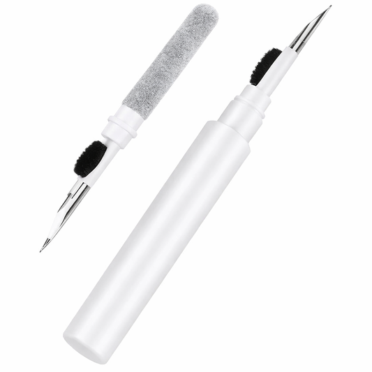 Penna per Pulizia Completa di Auricolari Bluetooth e Cellulare 3 in 1
