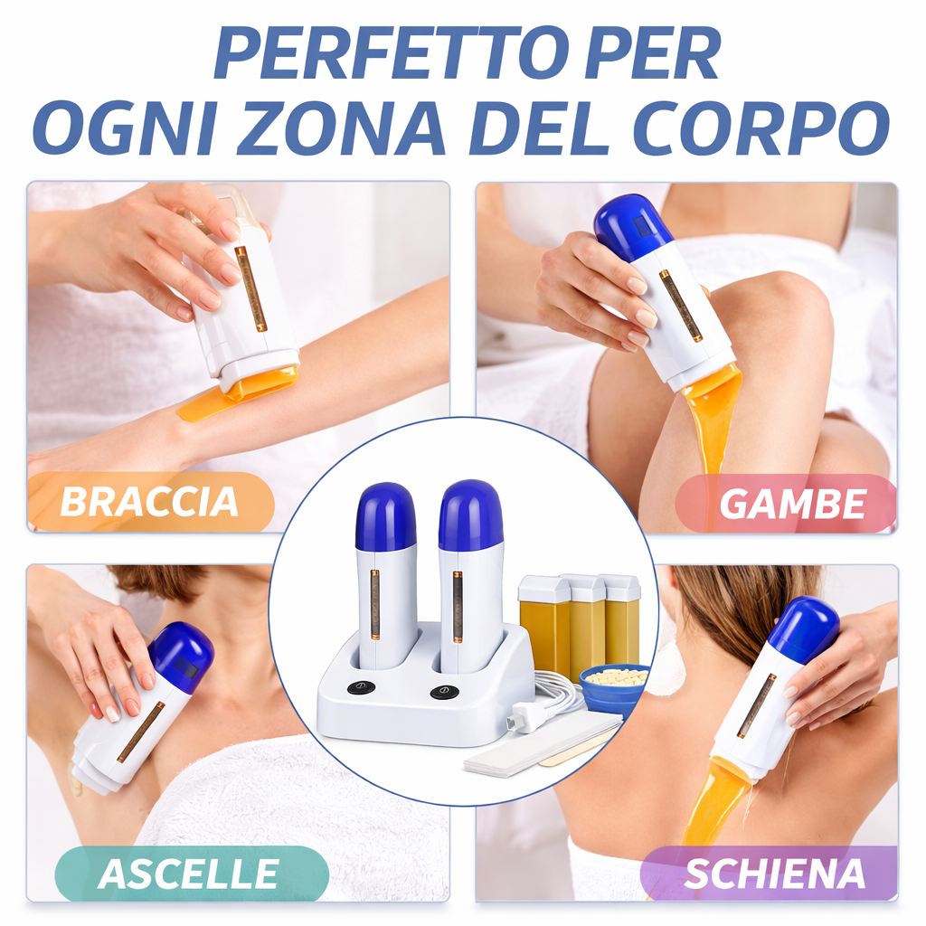 Doppio Scaldacera a Rullo