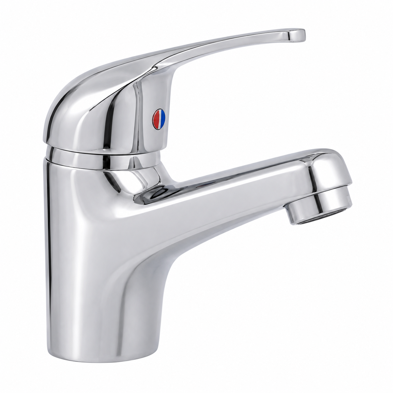 Rubinetto Miscelatore Bagno Cromato Moderno