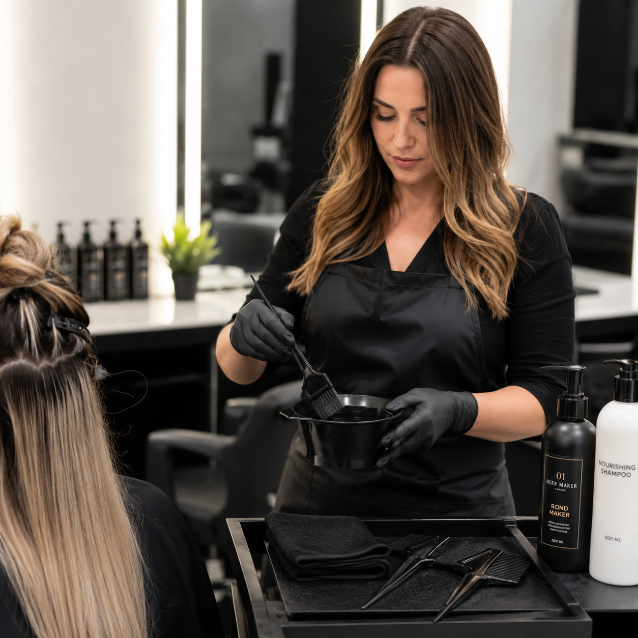 Set per Tintura per una Colorazione Precisa e Professionale